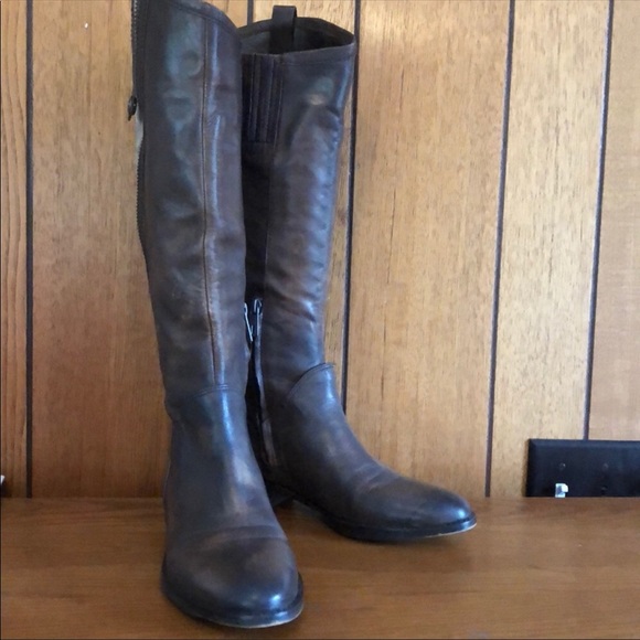 Sam Edelman Two Tone Boots - Picture 2 of 5